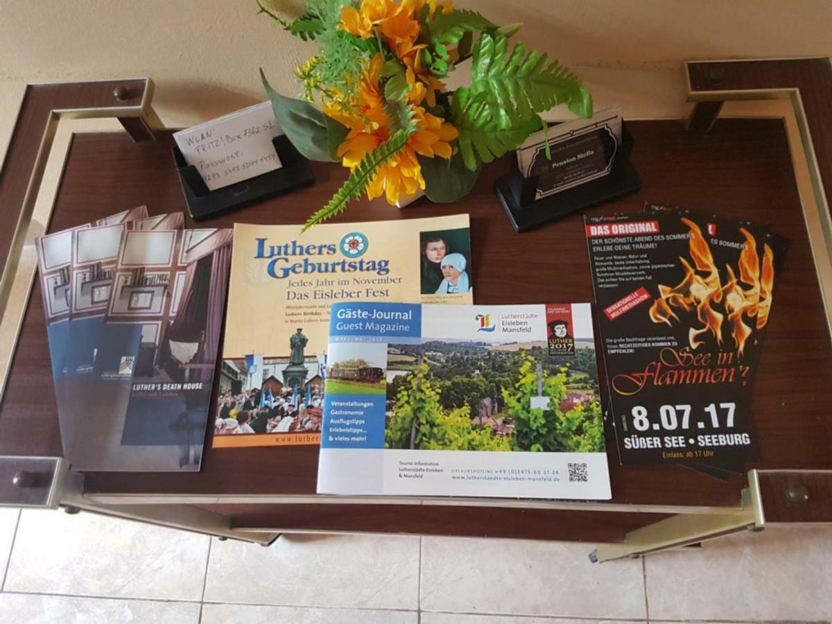 Pension Stella ลูเธอร์ชตัดท์ ไอสเลเบน ภายนอก รูปภาพ